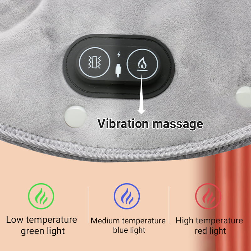 Warm Neck and Shoulder Massager Pad