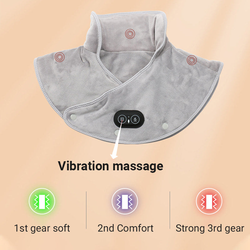 Warm Neck and Shoulder Massager Pad