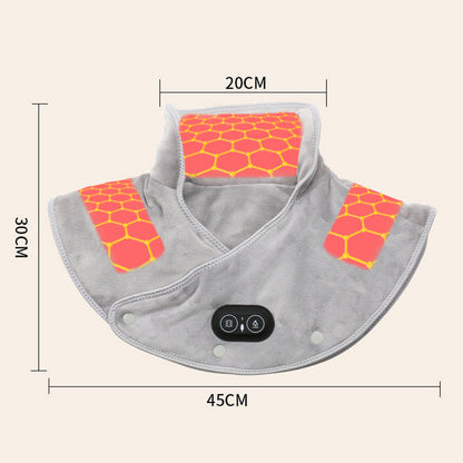 Warm Neck and Shoulder Massager Pad