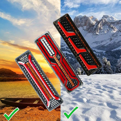 Bright LED Rear Tail Lights - 2 Pack