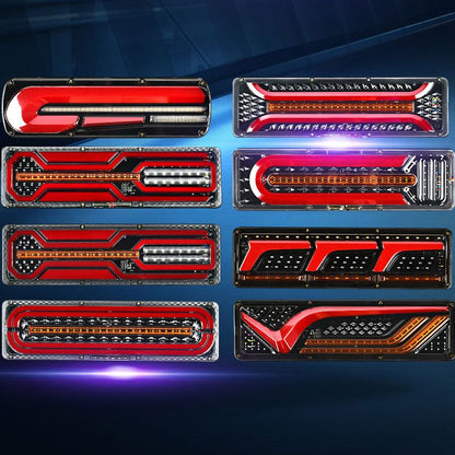 Bright LED Rear Tail Lights - 2 Pack