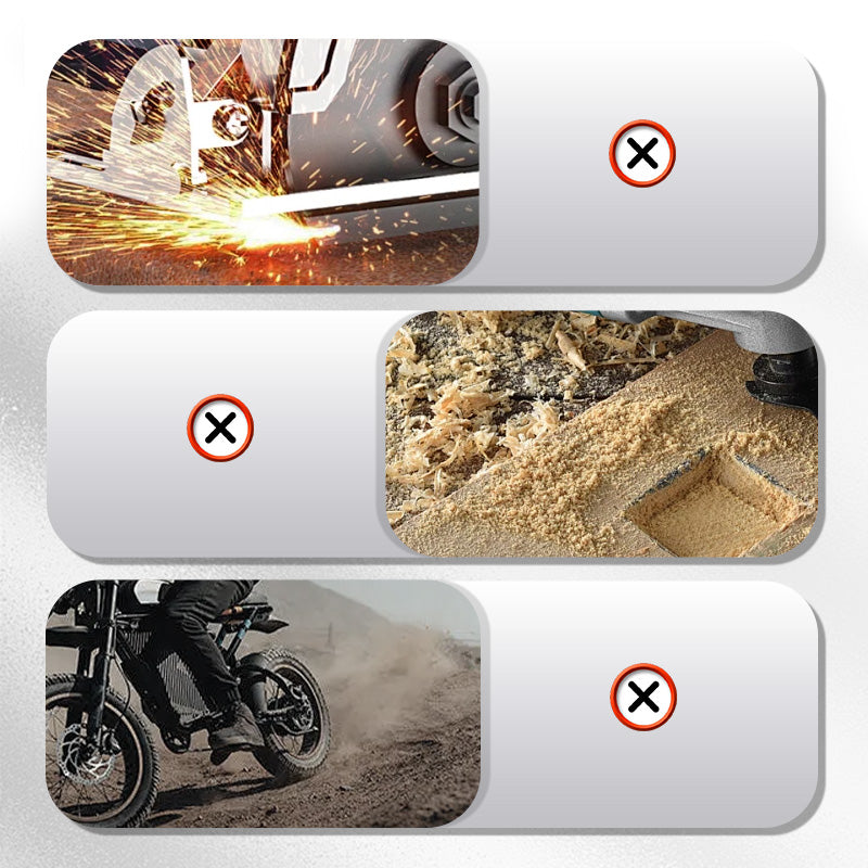 Protective Welding Goggles with Mirror Lens
