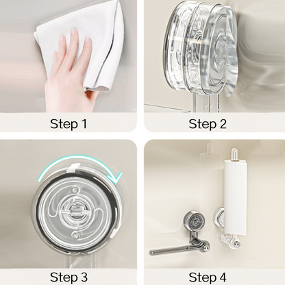 Space Saving Roll Holder Dispenser