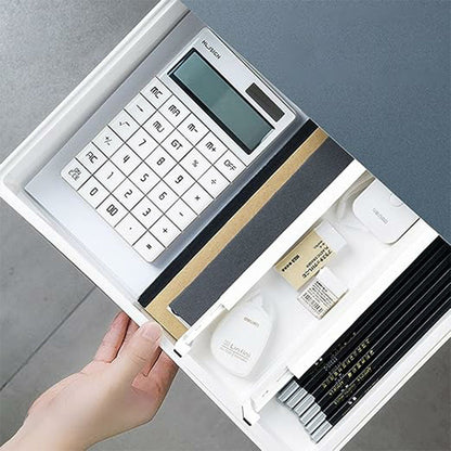 Sliding Desk Drawer Storage Tray