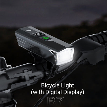 Bright LED Bike Front Light Rechargeable Waterproof