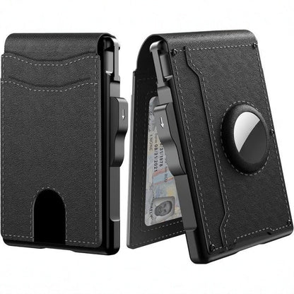 Slim Leather Wallet for Men with RFID Blocker - Cofik