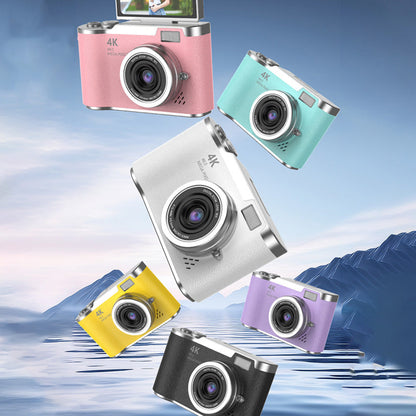 Compact 4K HD Flip Screen Video Camera