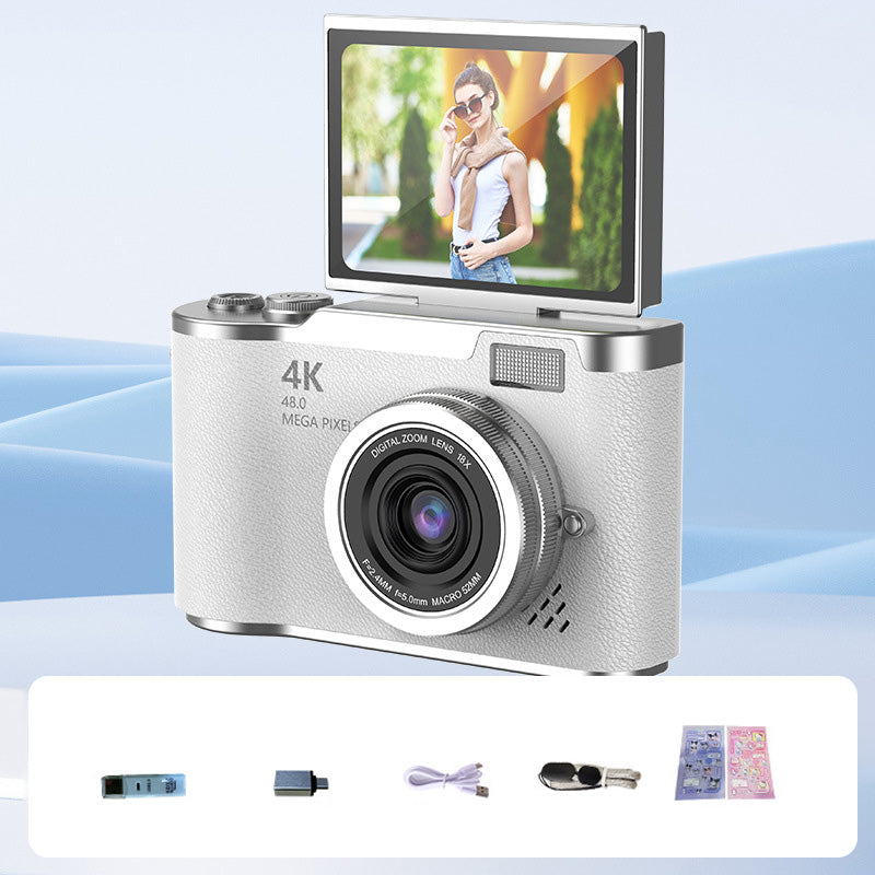 Compact 4K HD Flip Screen Video Camera - Cofik
