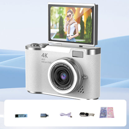 Compact 4K HD Flip Screen Video Camera - Cofik