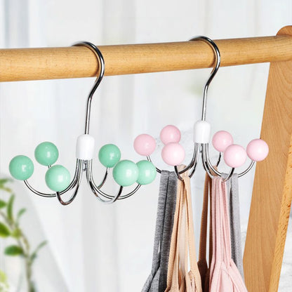 Adjustable 6 Hook Multifunctional Storage Organizer