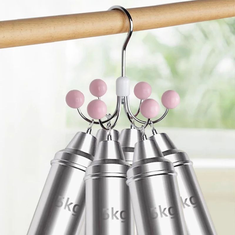 Adjustable 6 Hook Multifunctional Storage Organizer