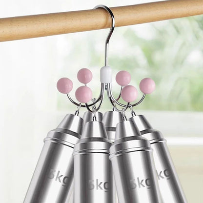 Adjustable 6 Hook Multifunctional Storage Organizer