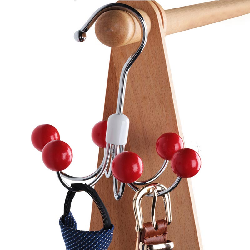 Adjustable 6 Hook Multifunctional Storage Organizer