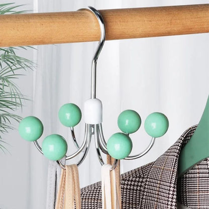 Adjustable 6 Hook Multifunctional Storage Organizer