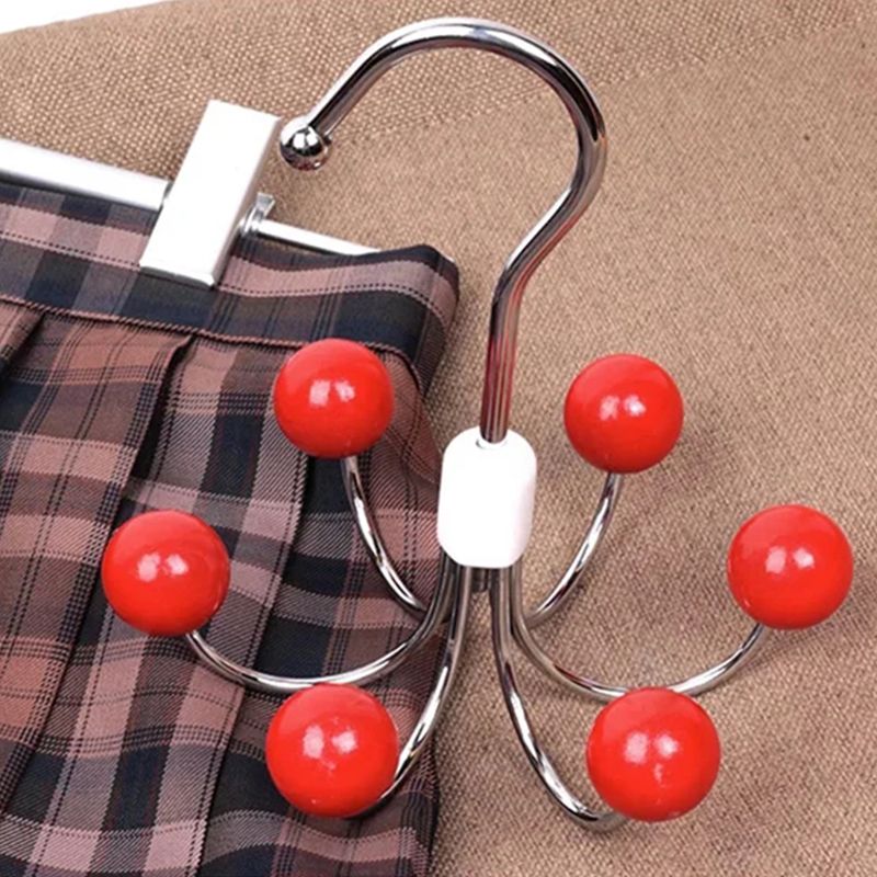 Adjustable 6 Hook Multifunctional Storage Organizer