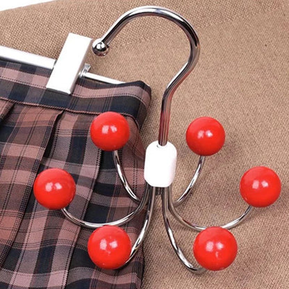 Adjustable 6 Hook Multifunctional Storage Organizer