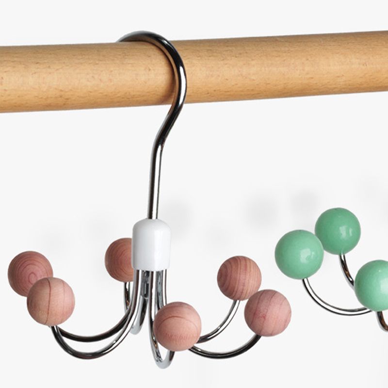 Adjustable 6 Hook Multifunctional Storage Organizer