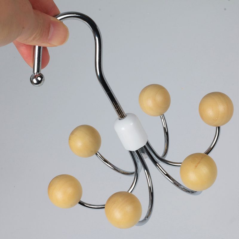 Adjustable 6 Hook Multifunctional Storage Organizer