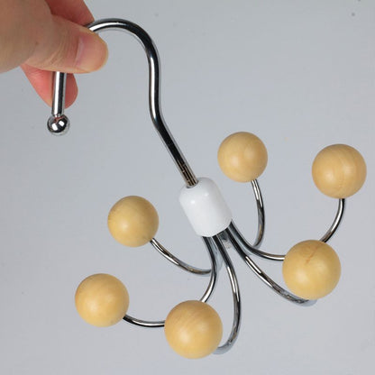Adjustable 6 Hook Multifunctional Storage Organizer