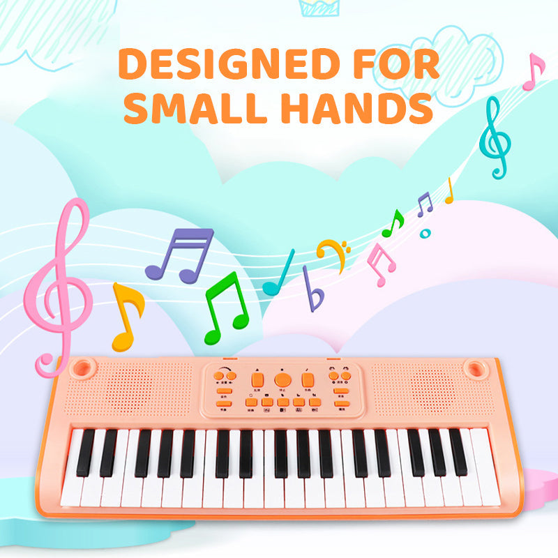 Fun Kids Piano Keyboard with Mic