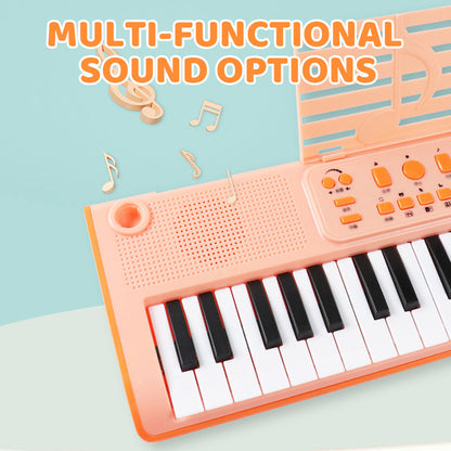 Fun Kids Piano Keyboard with Mic