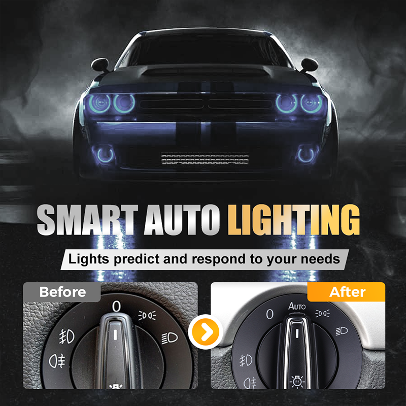 Car Headlight Dimmer Switch Control