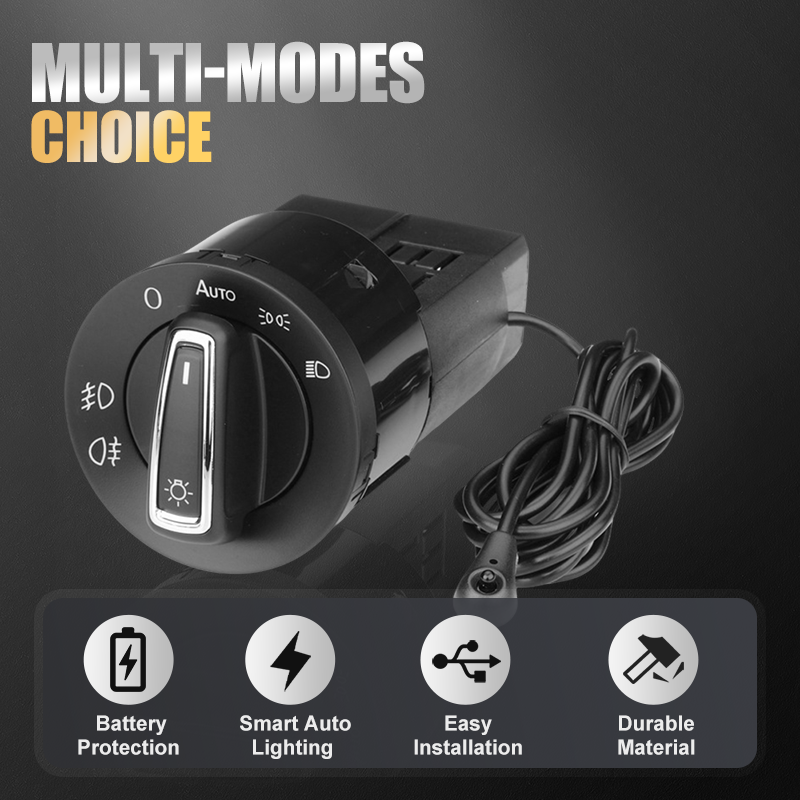 Car Headlight Dimmer Switch Control