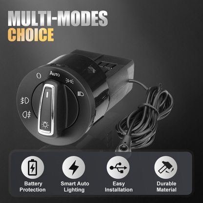 Car Headlight Dimmer Switch Control