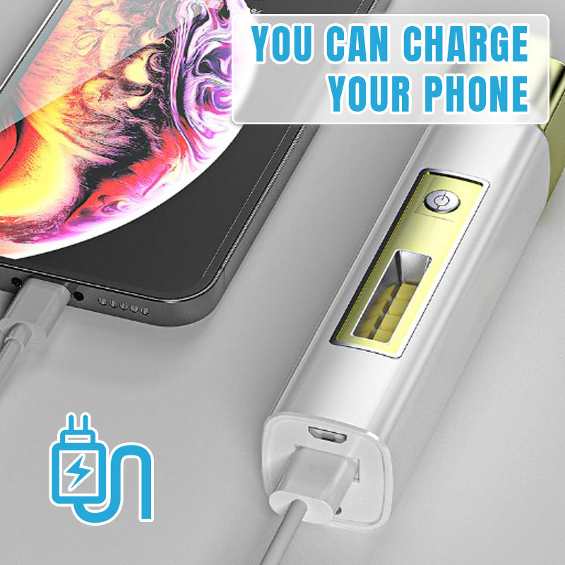 Compact LED Light with Portable Charger