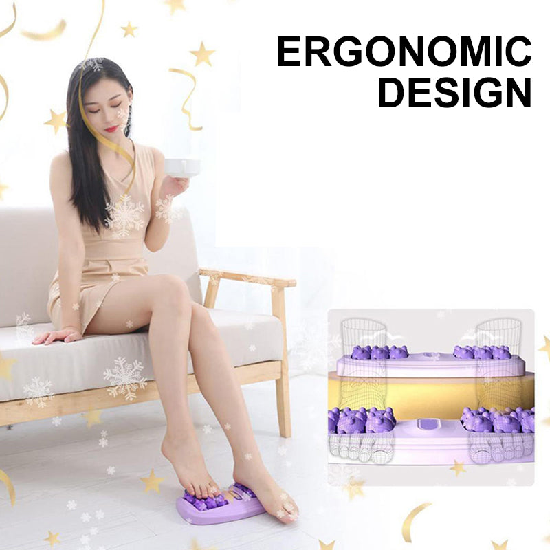 Compact Double Foot Massager Roller - Cofik