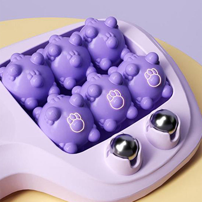 Compact Double Foot Massager Roller