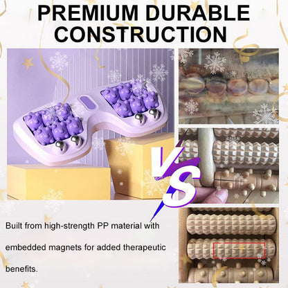 Compact Double Foot Massager Roller