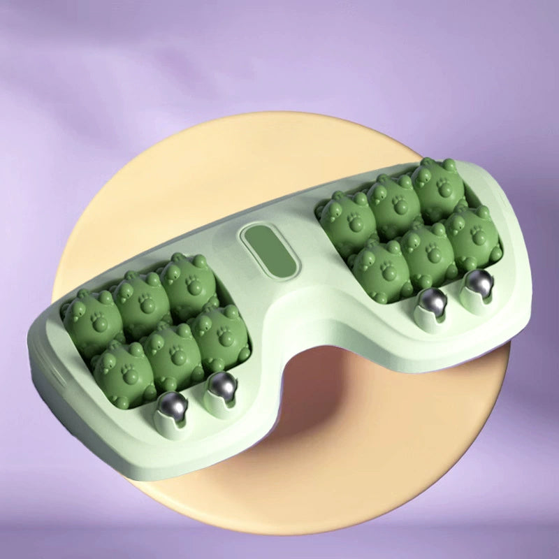 Compact Double Foot Massager Roller