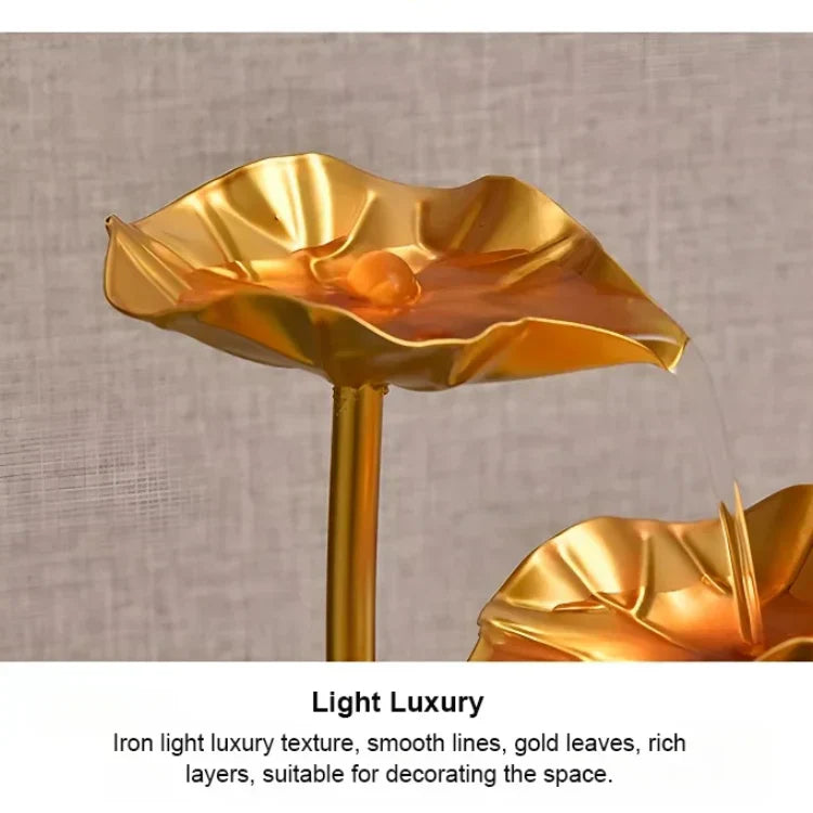 Beautiful Lotus Aquarium Ornament