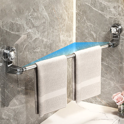 Removable Bathroom Towel Holder with Strong Suction
