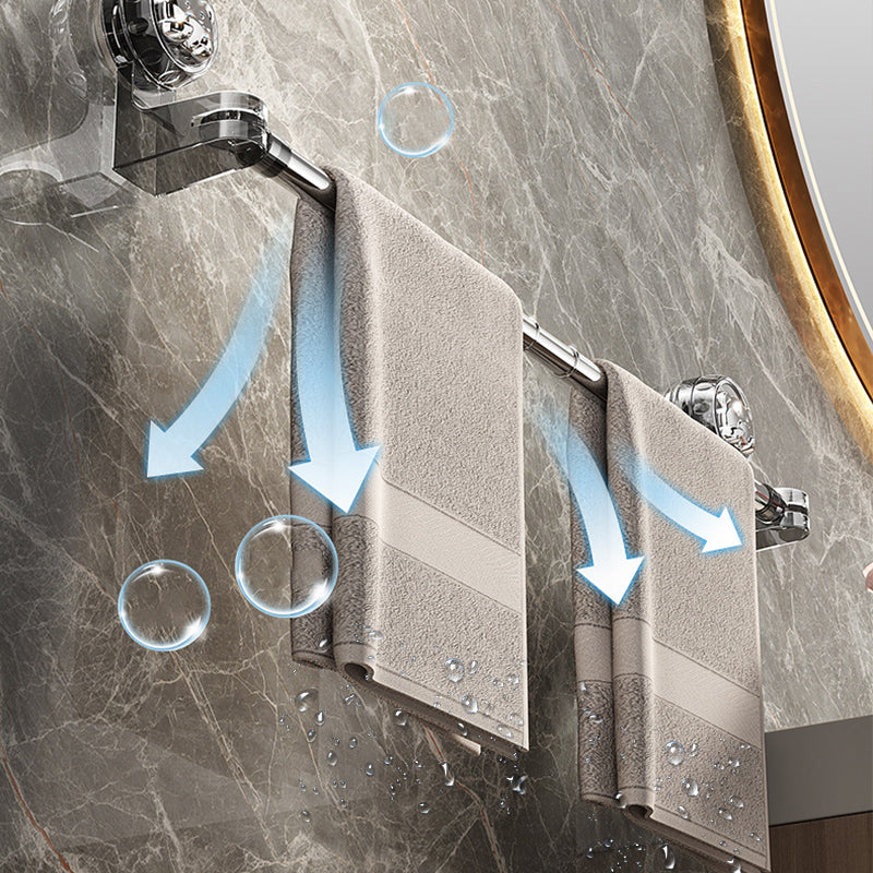 Removable Bathroom Towel Holder with Strong Suction