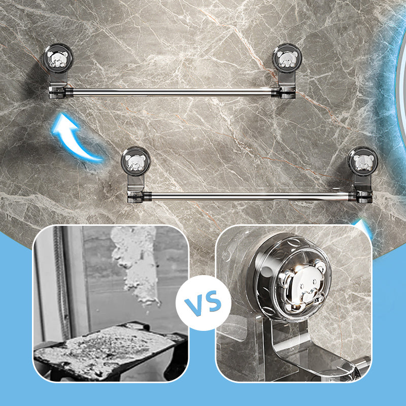 Removable Bathroom Towel Holder with Strong Suction