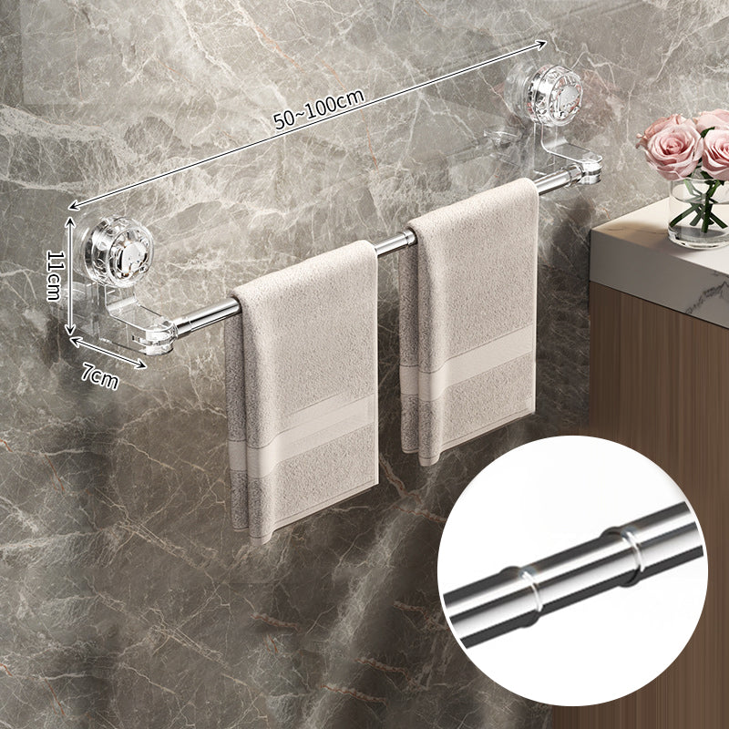 Removable Bathroom Towel Holder with Strong Suction