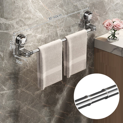 Removable Bathroom Towel Holder with Strong Suction