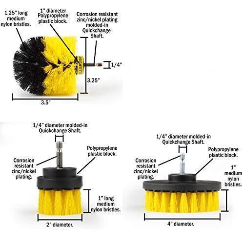 Powerful Electric Scrubbing Brush Disc