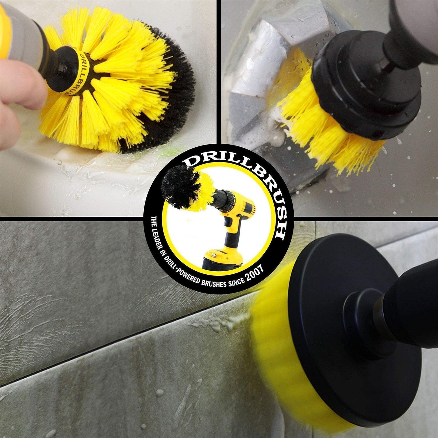 Powerful Electric Scrubbing Brush Disc