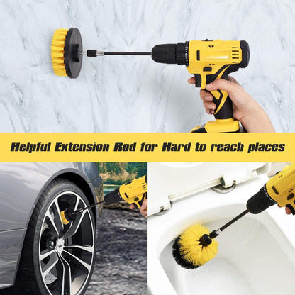 Powerful Electric Scrubbing Brush Disc