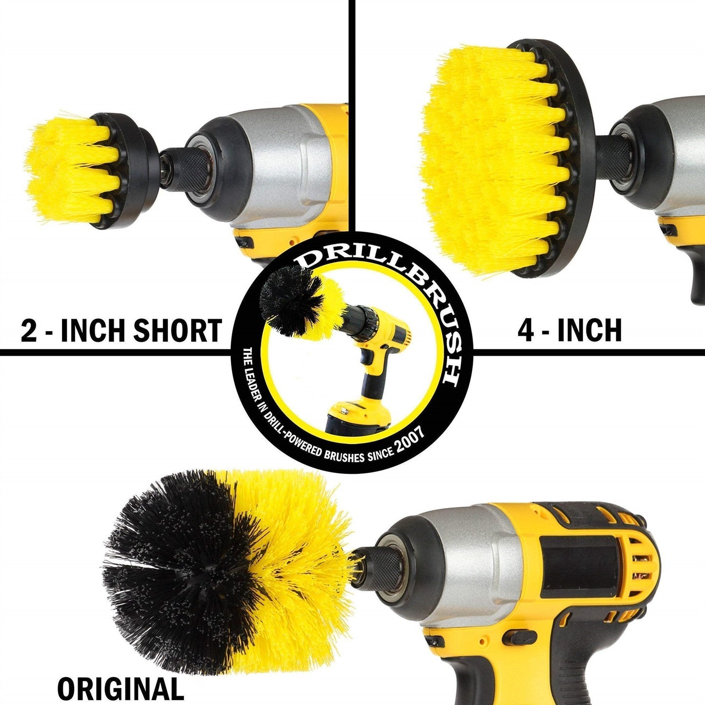 Powerful Electric Scrubbing Brush Disc