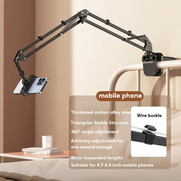 Compact Retractable Phone Bedside Holder - Cofik