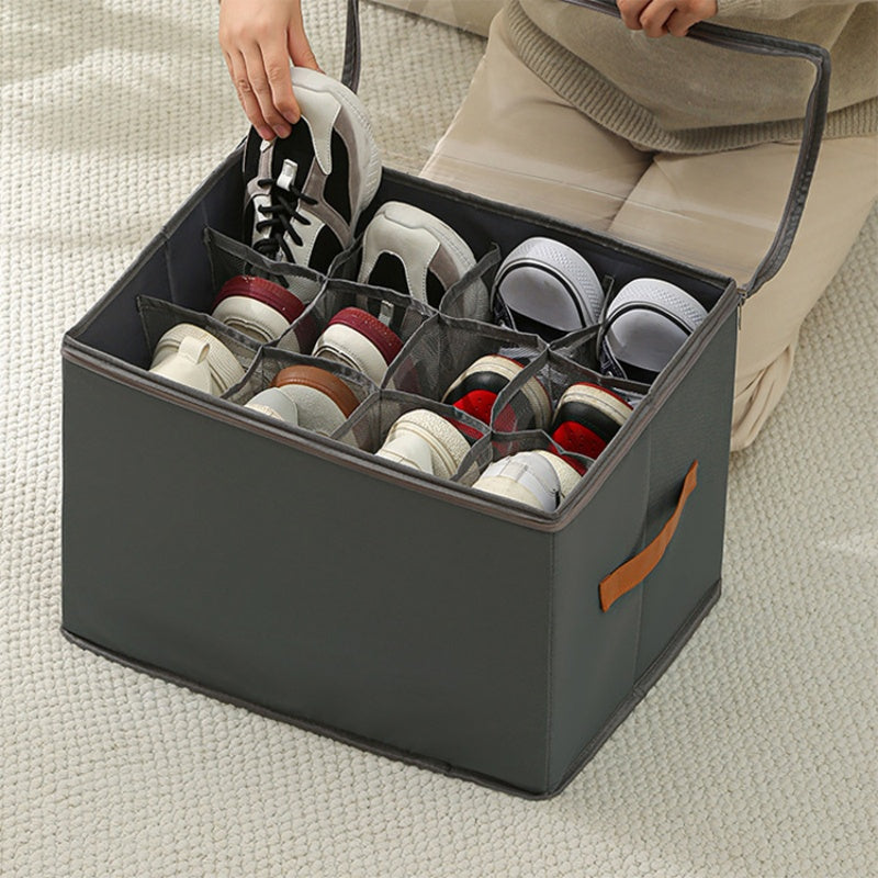 Space Saving Collapsible Shoe Rack