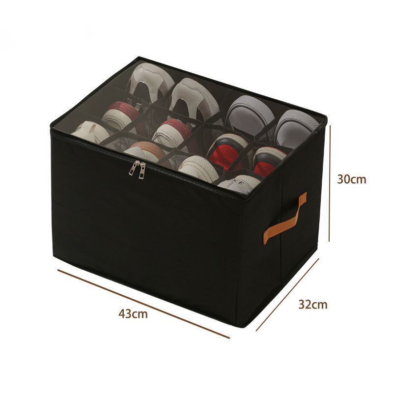 Space Saving Collapsible Shoe Rack