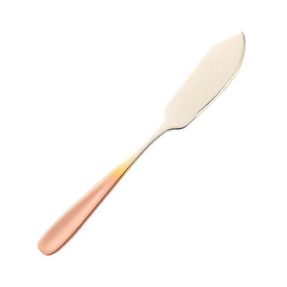Colorful Stainless Steel Jam Cheese Spreader Knife