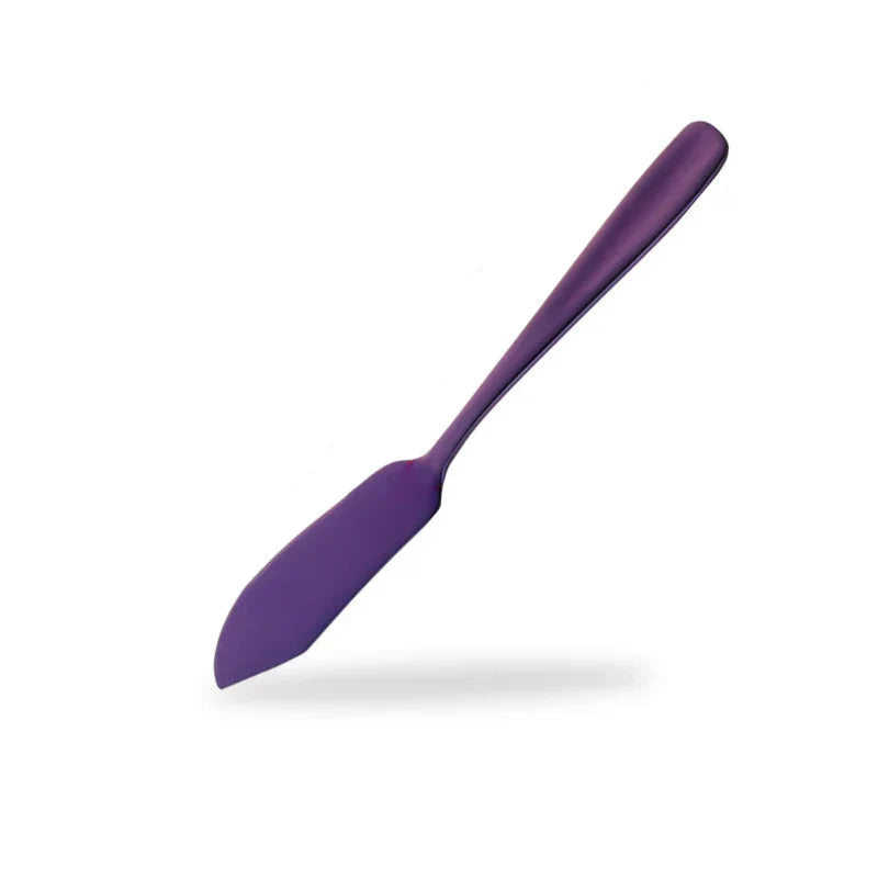 Colorful Stainless Steel Jam Cheese Spreader Knife