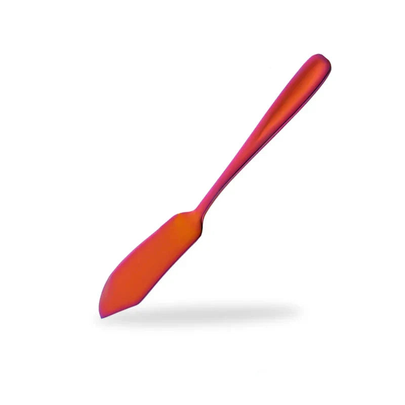 Colorful Stainless Steel Jam Cheese Spreader Knife