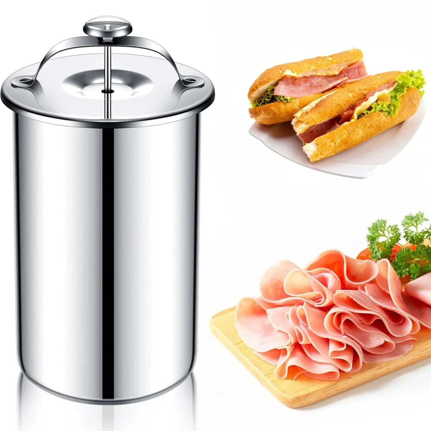 Premium Meat Press Cooker with Temperature Control